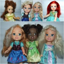 Семь принцесс Диснея - все улыбашки!