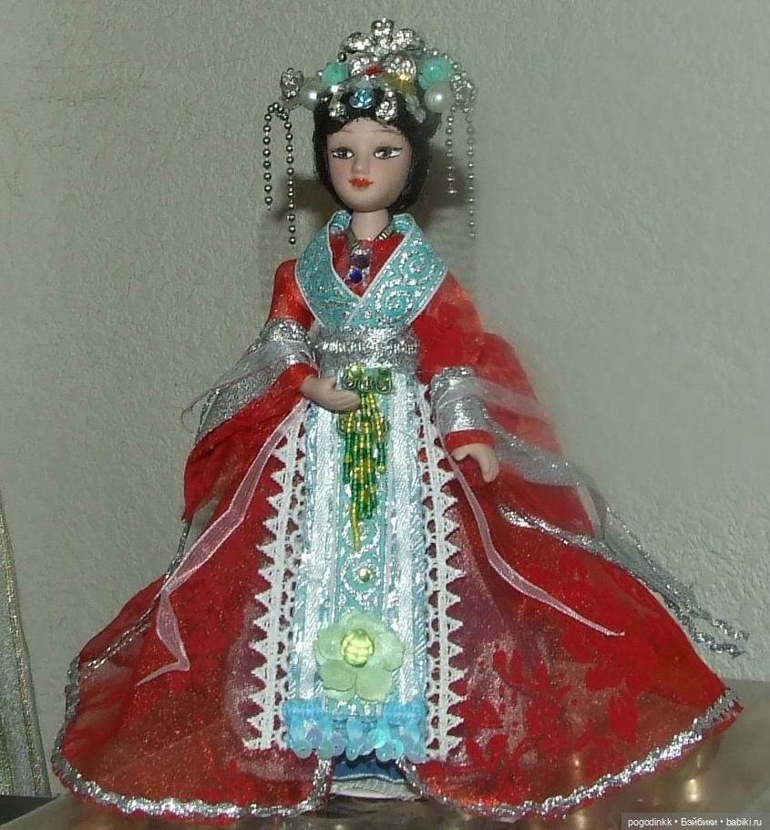 Мои куклёшки - китаянки поздравляют всех с наступающим Восточным Новым годом (фото 8)