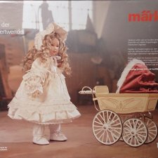 фарфоровая красавица-мама с коляской