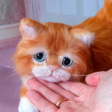 Котенок ручной работы (Доставка по России включена)