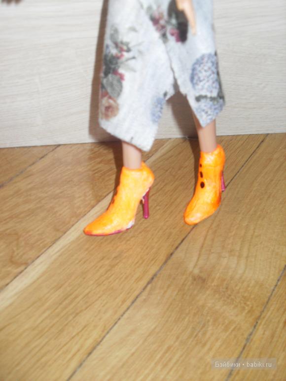 Ботиночки — Одежда и обувь для кукол своими руками: фото (фото 6)