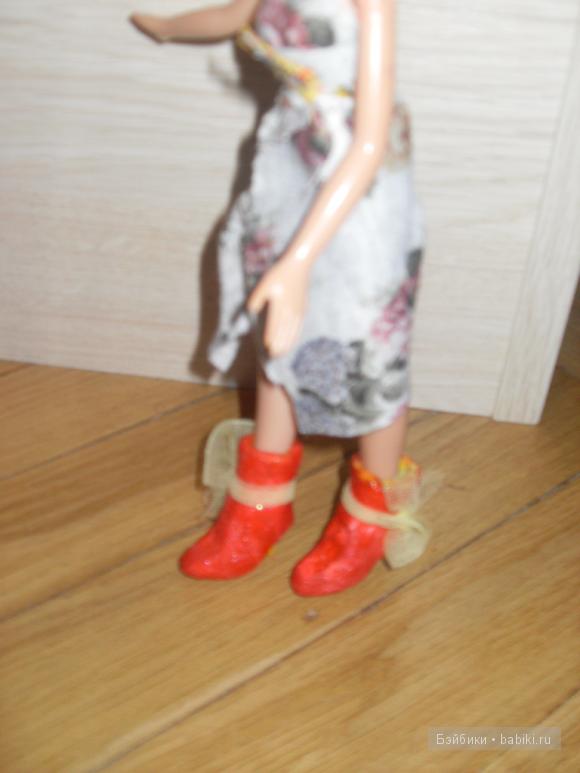 Ботиночки — Одежда и обувь для кукол своими руками: фото (фото 4)