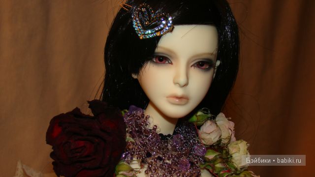 Платье из лепестков роз — Одежда и обувь для кукол BJD (БЖД): 1/3 (фото 2)