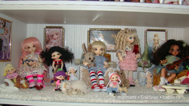 Мои любимки бжд — Коллекции кукол BJD (БЖД): фото витрин (фото 3)