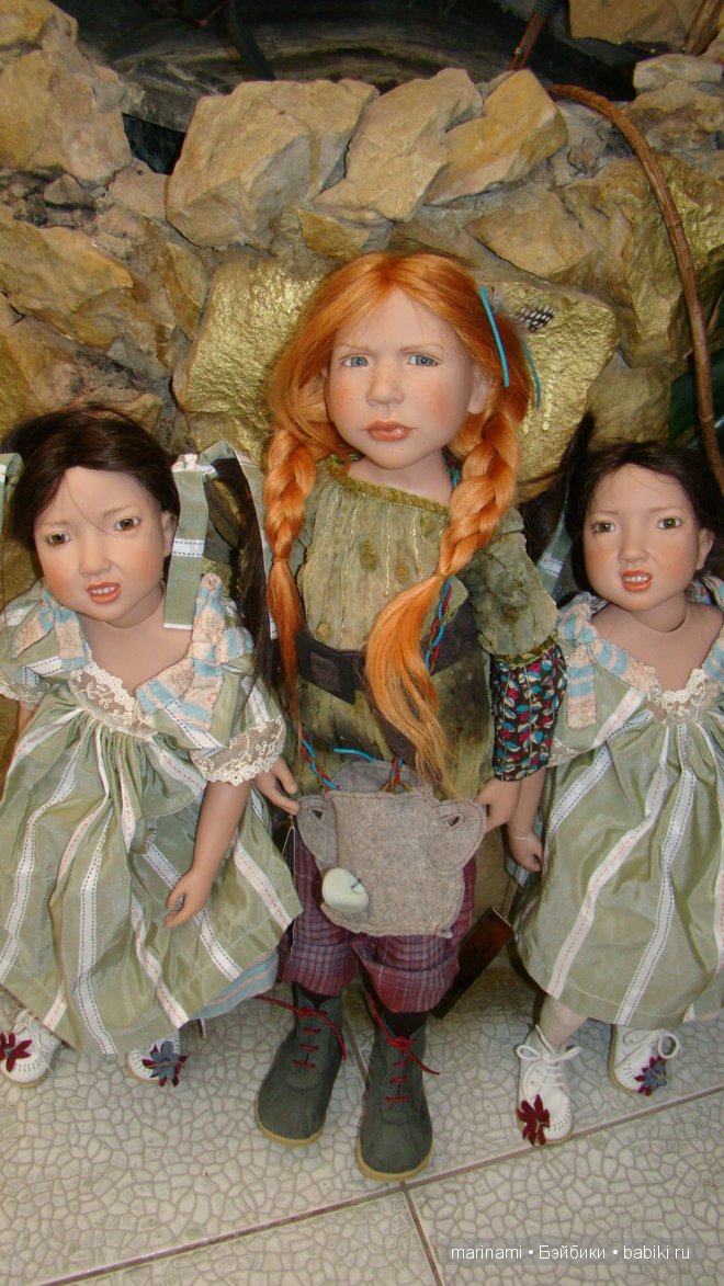 Любимые рыжики от Цвергназе. Коллекционные куклы