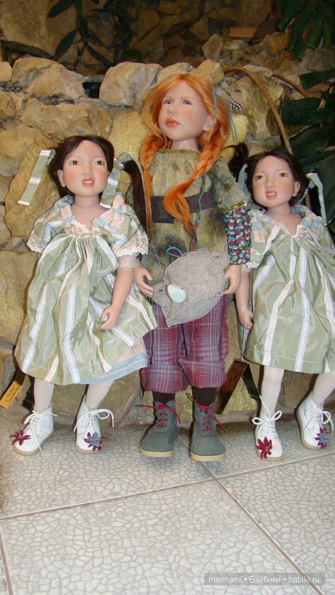 Любимые рыжики от Цвергназе. Коллекционные куклы