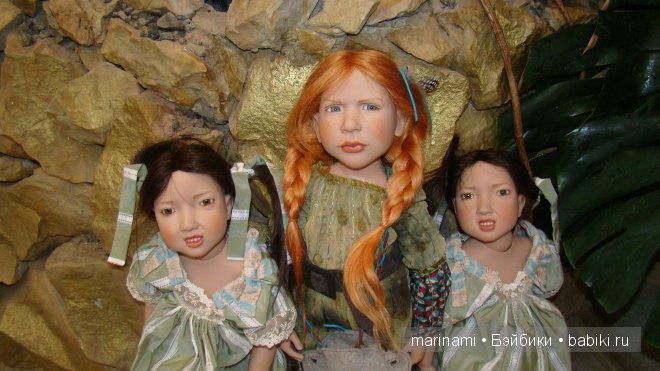 Любимые рыжики от Цвергназе. Коллекционные куклы