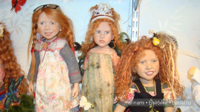 Любимые рыжики от Цвергназе. Коллекционные куклы (фото 8)