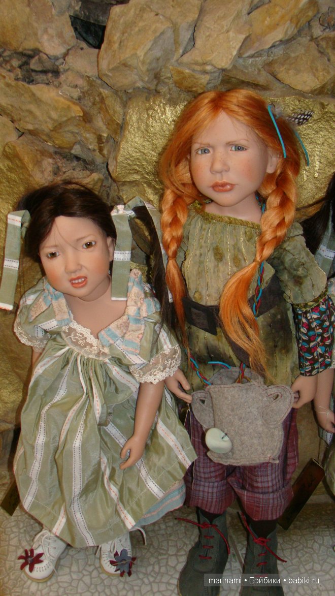 Любимые рыжики от Цвергназе. Коллекционные куклы