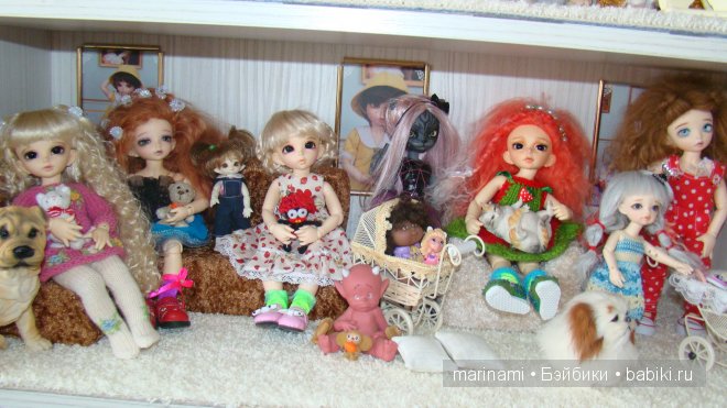 Мои любимки бжд — Коллекции кукол BJD (БЖД): фото витрин (фото 5)