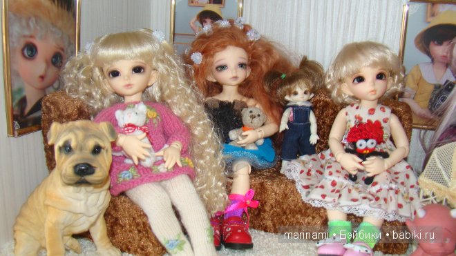 Мои любимки бжд — Коллекции кукол BJD (БЖД): фото витрин (фото 6)