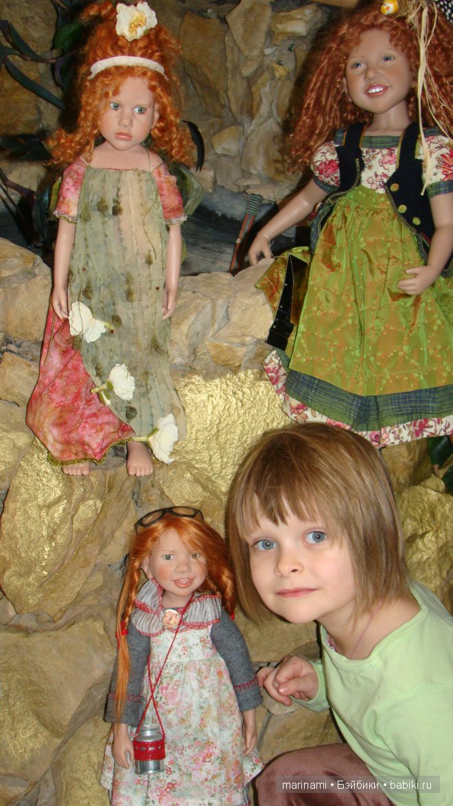 Любимые рыжики от Цвергназе. Коллекционные куклы