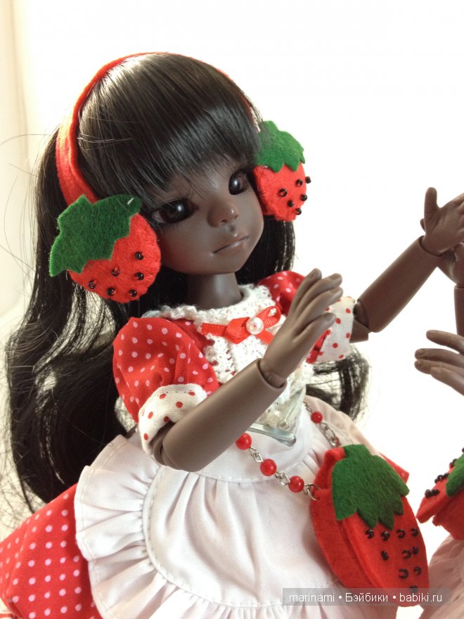 У нас клубнично-земляничное настроение. Куклы Kaye Wiggs (фото 6)