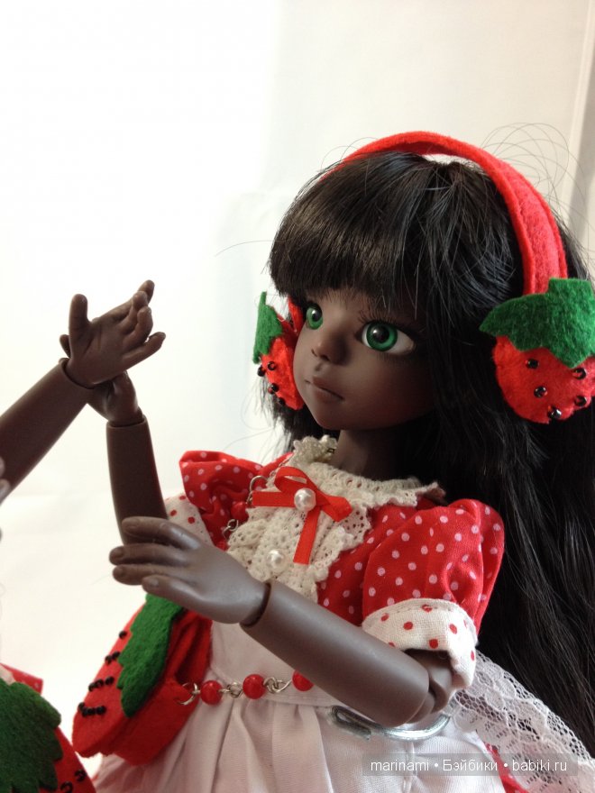 У нас клубнично-земляничное настроение. Куклы Kaye Wiggs (фото 7)