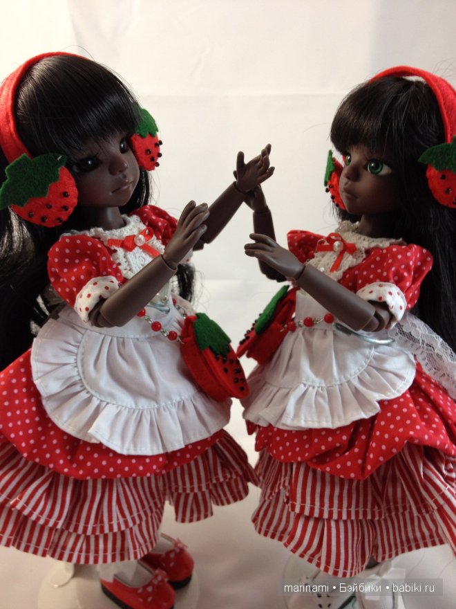 У нас клубнично-земляничное настроение. Куклы Kaye Wiggs (фото 5)