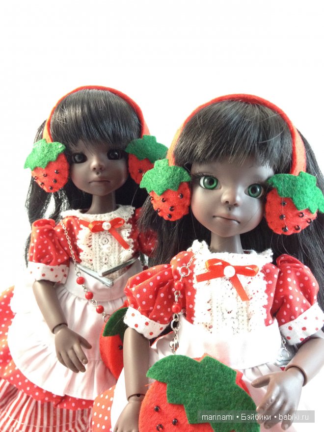 У нас клубнично-земляничное настроение. Куклы Kaye Wiggs (фото 10)