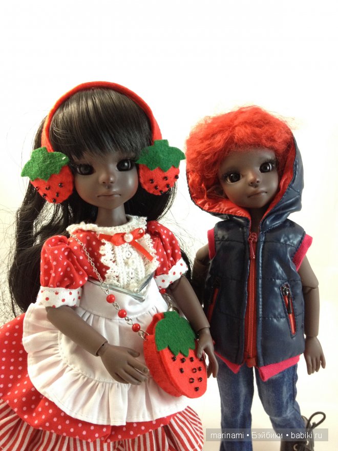 У нас клубнично-земляничное настроение. Куклы Kaye Wiggs (фото 2)