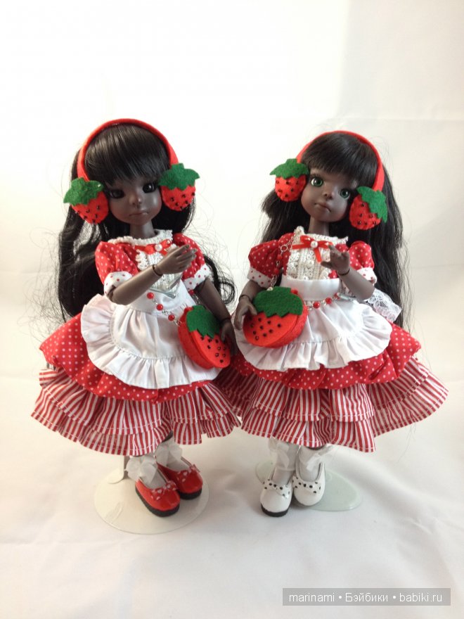 У нас клубнично-земляничное настроение. Куклы Kaye Wiggs (фото 3)