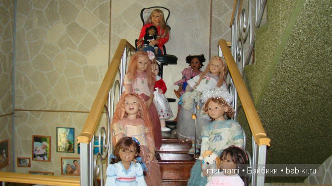 Моя коллекция в лицах, часть 2. Куколки от Annette Himstedt