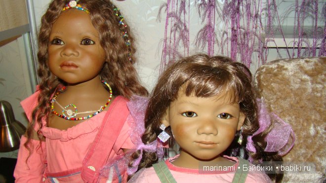 Моя коллекция в лицах, часть 2. Куколки от Annette Himstedt