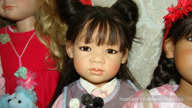 Моя коллекция в лицах, часть 2. Куколки от Annette Himstedt