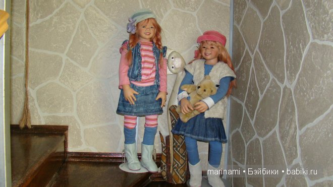 Моя коллекция в лицах, часть 2. Куколки от Annette Himstedt