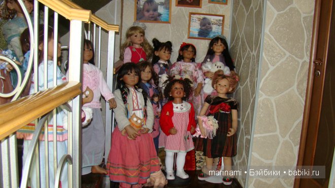 Моя коллекция в лицах, часть 2. Куколки от Annette Himstedt