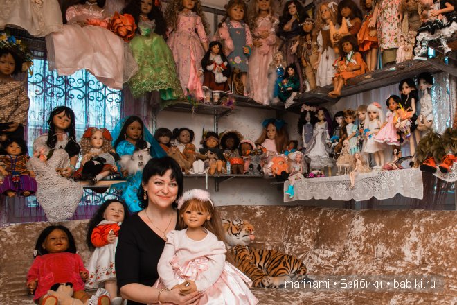 Этоя со своими любимками