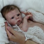 Почему ты хмуришь лобик?  Кукла реборн Елены Ядриной