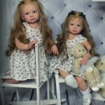 Сестрички. Куклы реборн Елены Ядриной