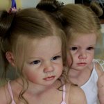 Эва и Анжела. Часть вторая -  Балерины. Куклы реборн Елены Ядриной