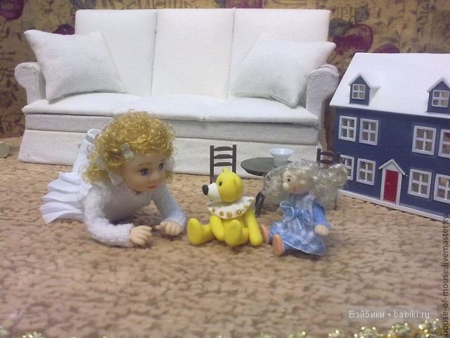 Миниатюрные куклы Ольги Павлычевой в масштабе 1:12