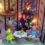 Новогодний румбокс в масштабе 1:24