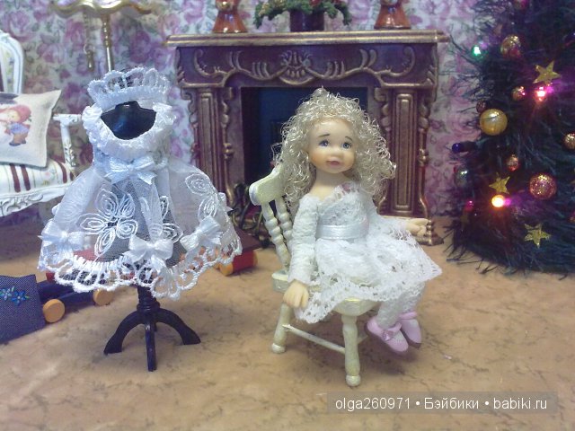 Снежана - маленькая снежинка. Куклы Ольги Павлычевой (фото 7)