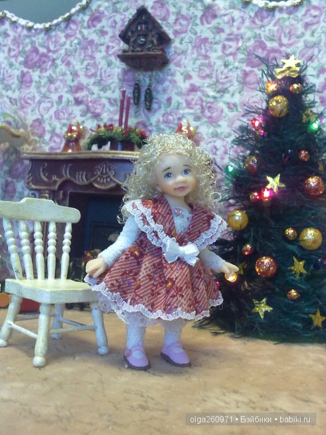 Снежана - маленькая снежинка. Куклы Ольги Павлычевой (фото 6)