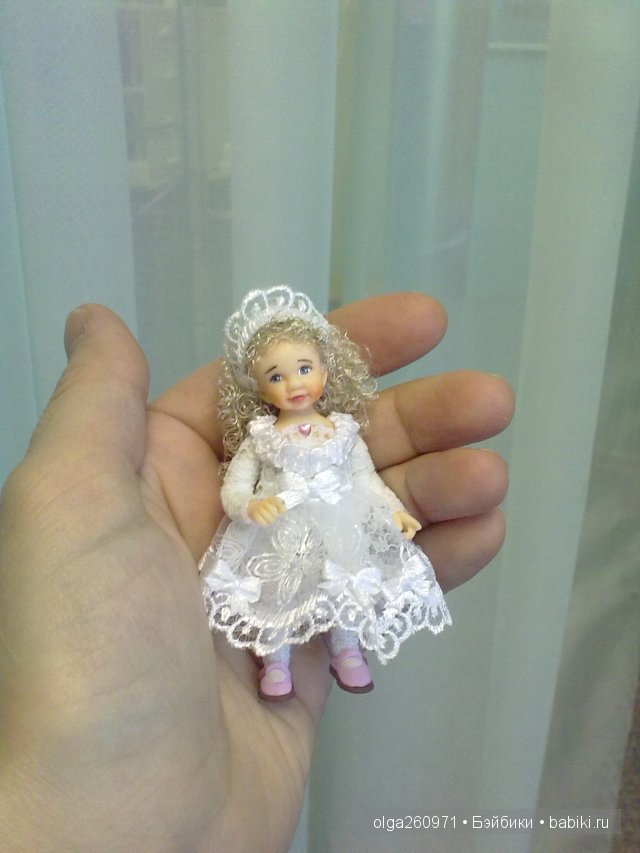 Снежана - маленькая снежинка. Куклы Ольги Павлычевой