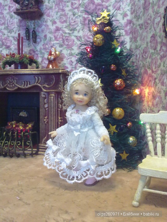 Снежана - маленькая снежинка. Куклы Ольги Павлычевой (фото 9)