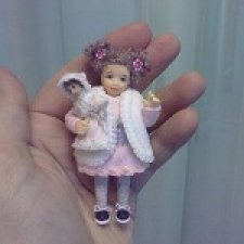 Миниатюрная кукла Маришка