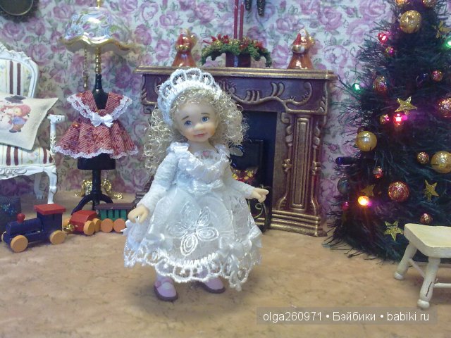 Снежана - маленькая снежинка. Куклы Ольги Павлычевой (фото 10)