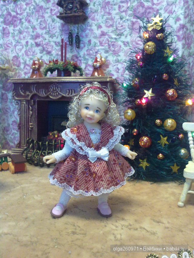 Снежана - маленькая снежинка. Куклы Ольги Павлычевой (фото 3)