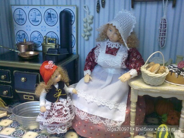 Красная шапочка. Миниатюрные куклы Ольги Павлычевой