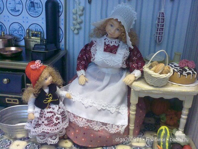 Красная шапочка. Миниатюрные куклы Ольги Павлычевой