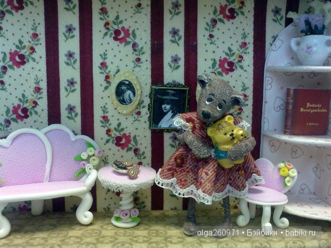 Мои мишки-малышки. Кукольная миниатюра Ольги Павлычевой (фото 4)