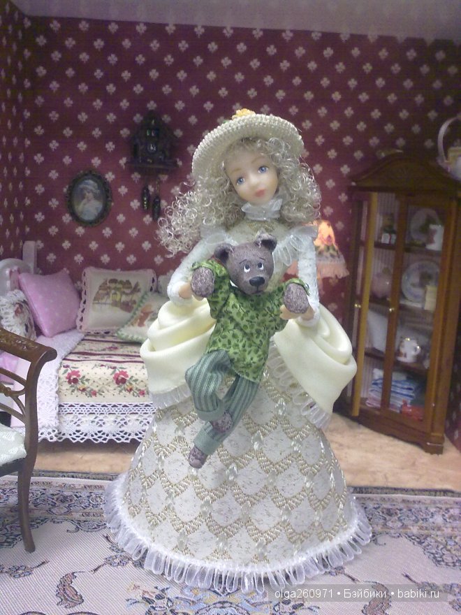 Мои мишки-малышки. Кукольная миниатюра Ольги Павлычевой