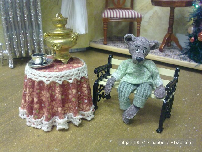 Мои мишки-малышки. Кукольная миниатюра Ольги Павлычевой