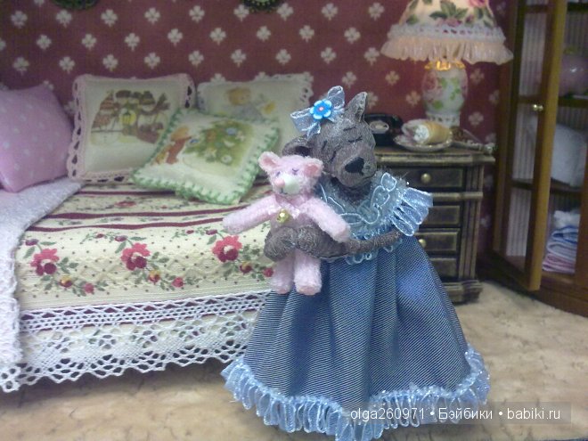 Мои мишки-малышки. Кукольная миниатюра Ольги Павлычевой (фото 10)