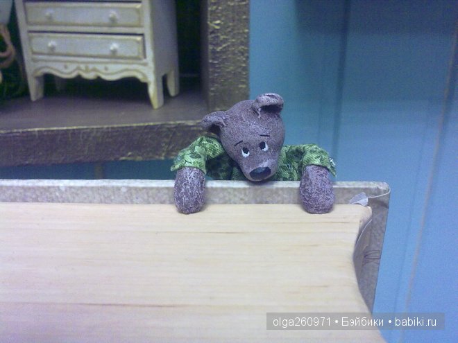 Мои мишки-малышки. Кукольная миниатюра Ольги Павлычевой