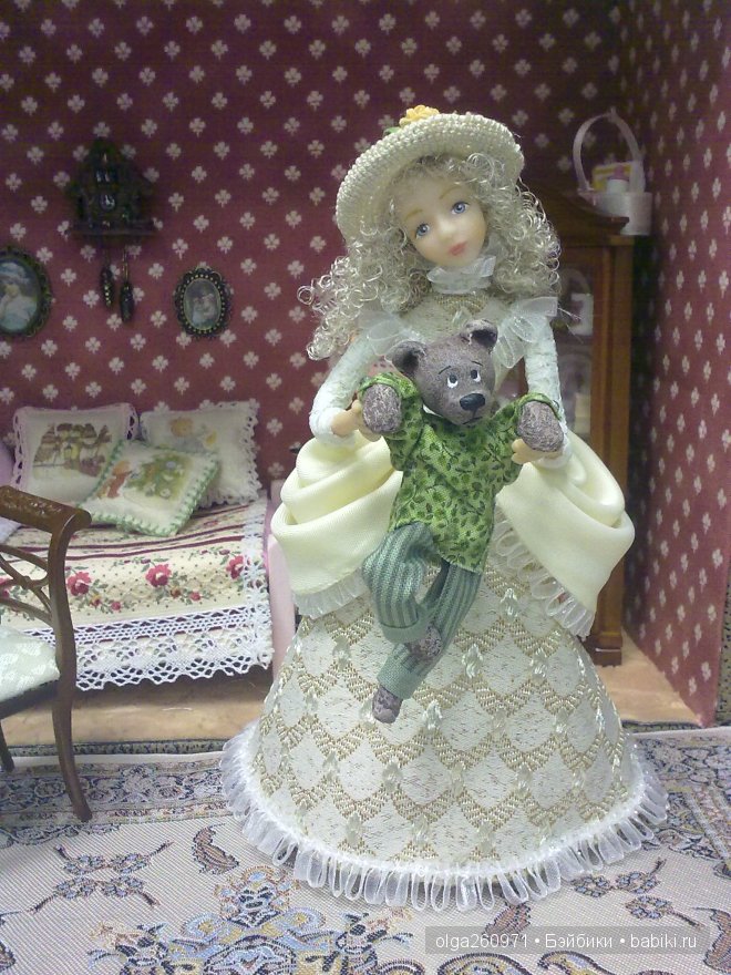 Мои мишки-малышки. Кукольная миниатюра Ольги Павлычевой