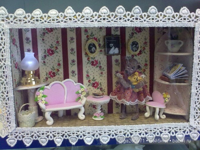 Мои мишки-малышки. Кукольная миниатюра Ольги Павлычевой (фото 6)