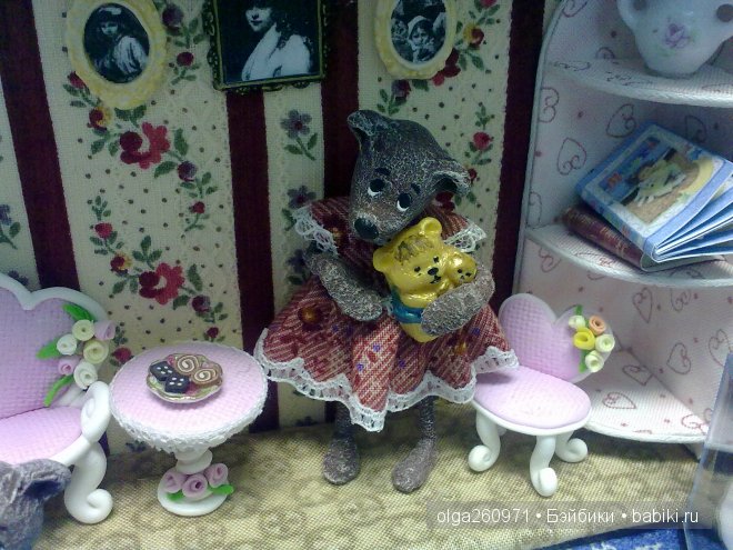 Мои мишки-малышки. Кукольная миниатюра Ольги Павлычевой (фото 9)